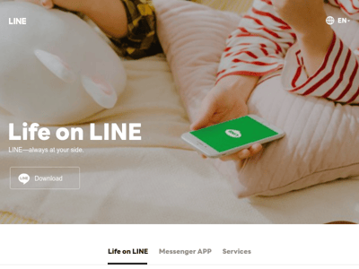 LINE preview