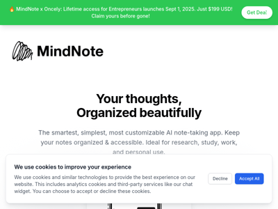 MindNote preview