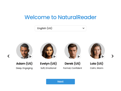 NaturalReader preview