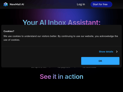 NewMail AI preview