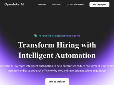 OpenJobs AI preview