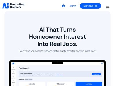 Predictive Sales AI preview