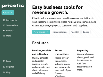 Pricefic preview
