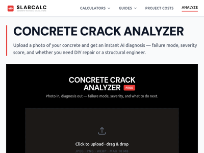Concrete Crack Analyzer preview