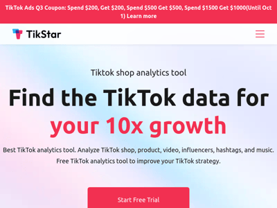 Tikstar preview