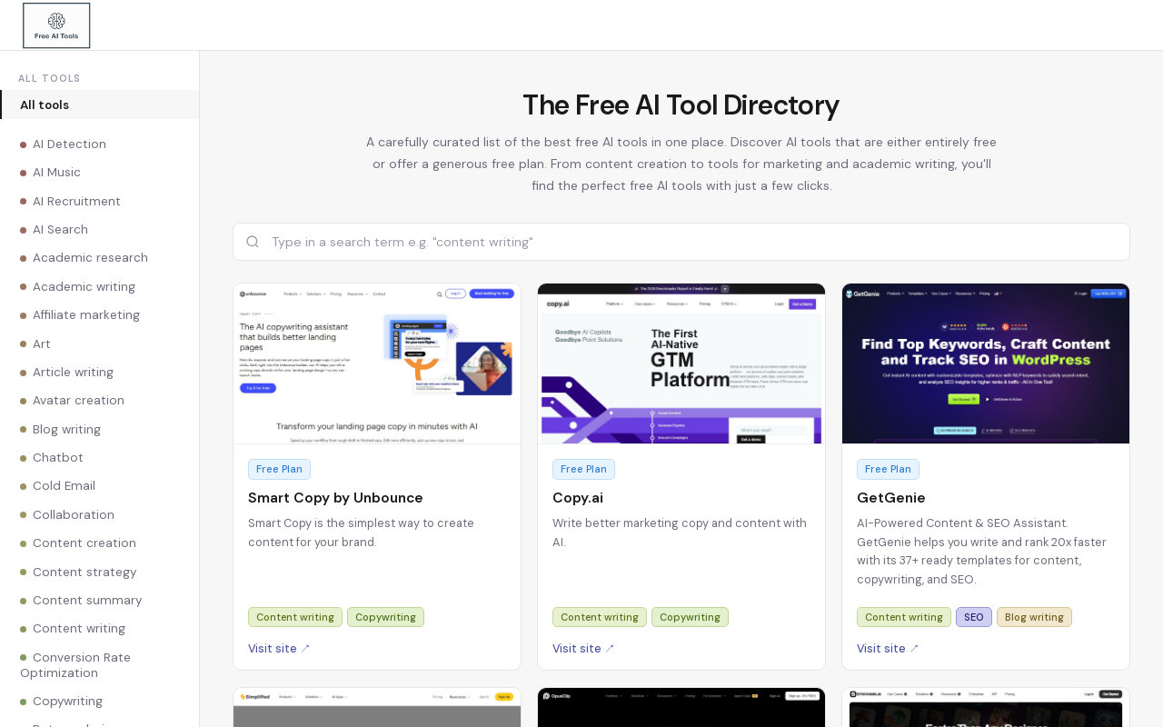 Free AI Tools