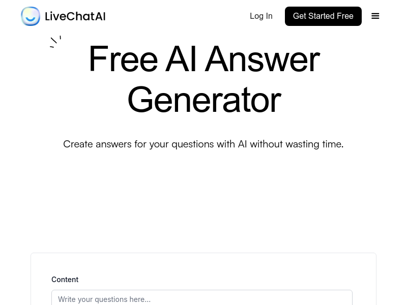 LiveChatAI