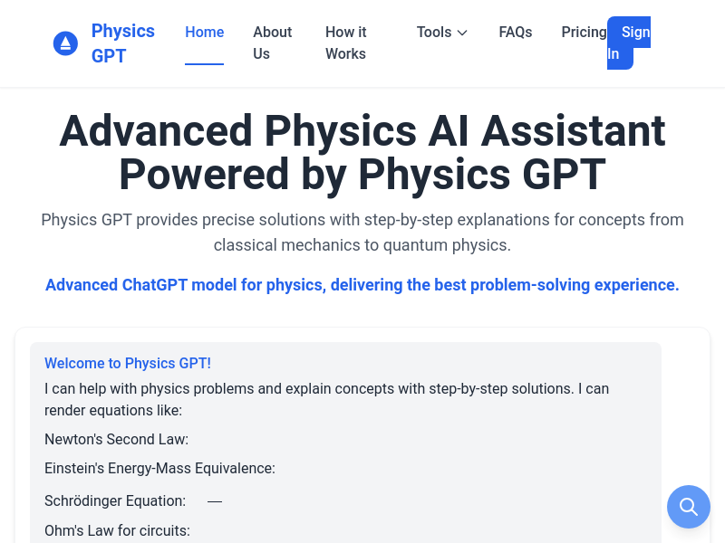 Physics GPT
