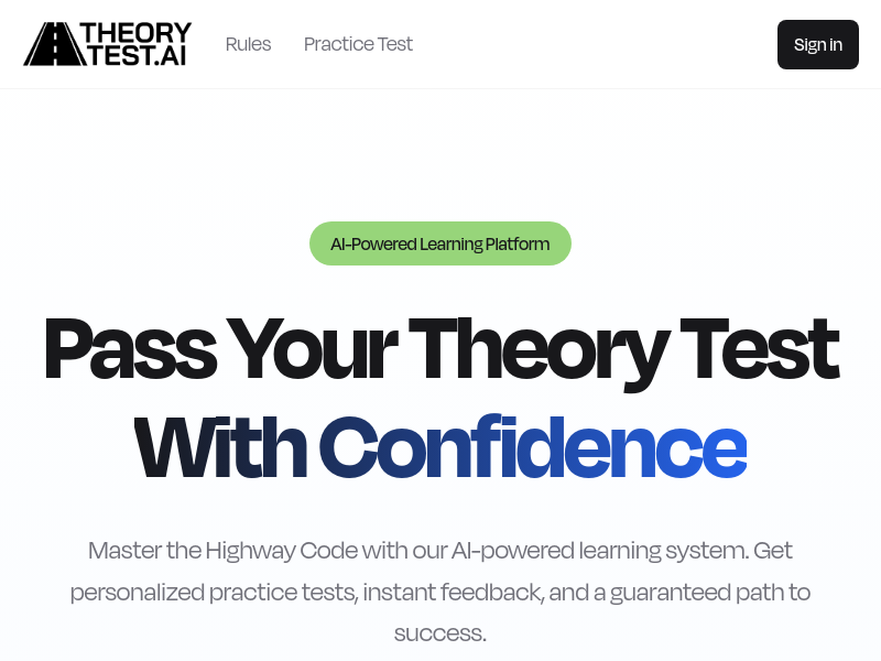 TheoryTest.ai