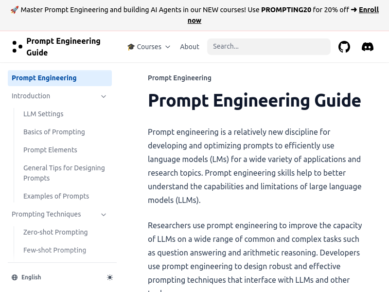 Prompt Engineering Guide